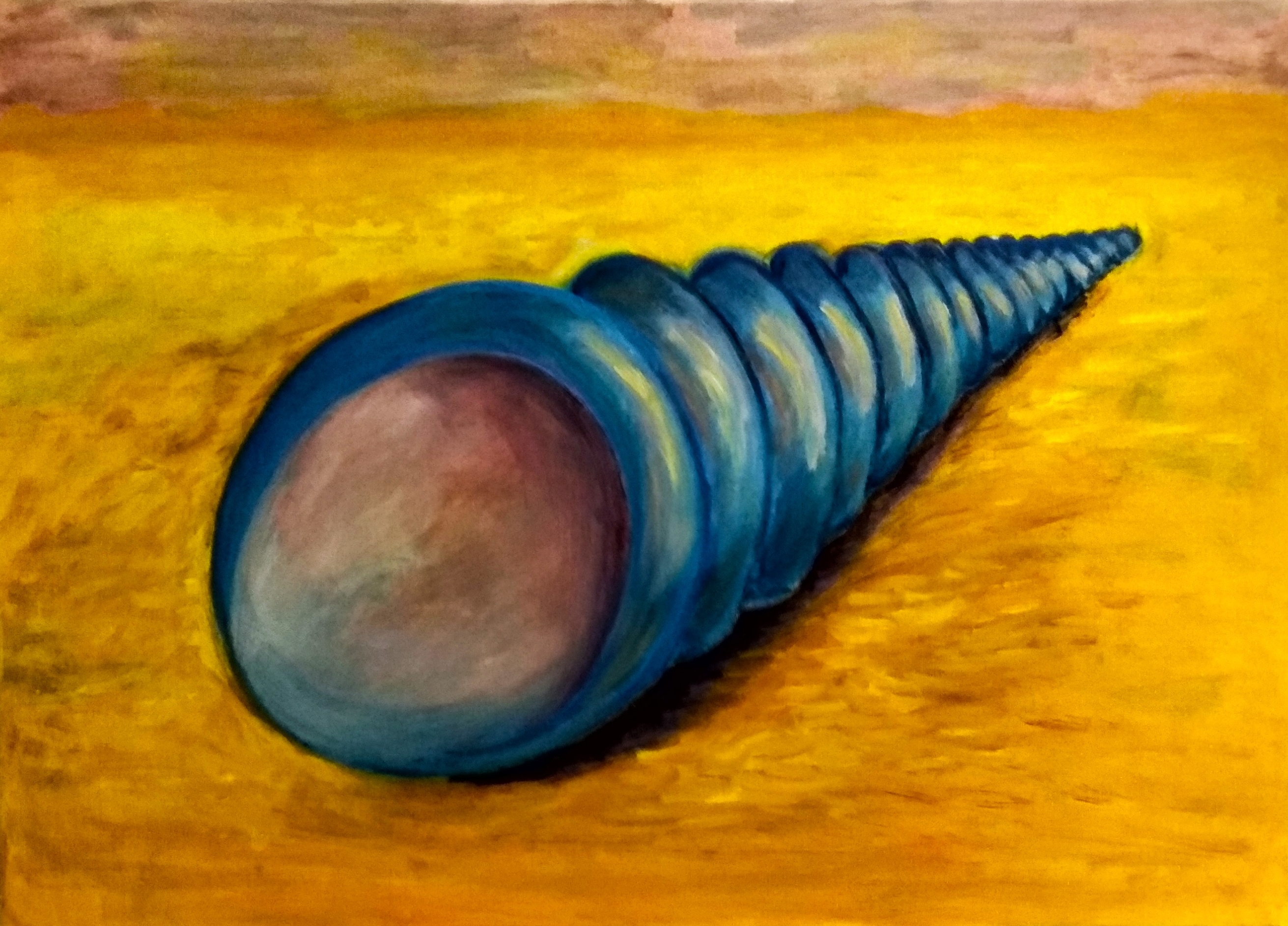 Co to tak může být?, 2015, olej na plátně, 50 x 70 cm